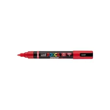 Paintmarker Uni POSCA PC-5BR brushpunt medium rood