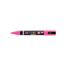 Paintmarker Uni POSCA PC-5BR brushpunt medium roze