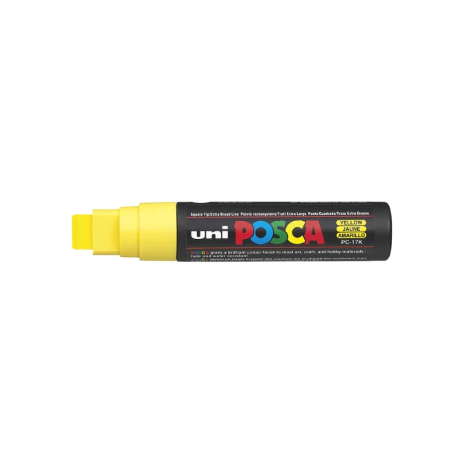 Paintmarker Uni POSCA PC17K extra breed rechthoek gl