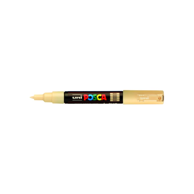 Paintmarker Uni POSCA PC1MC extra fijn beige