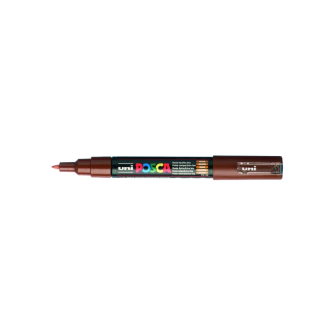 Paintmarker Uni POSCA PC1MC extra fijn bruin