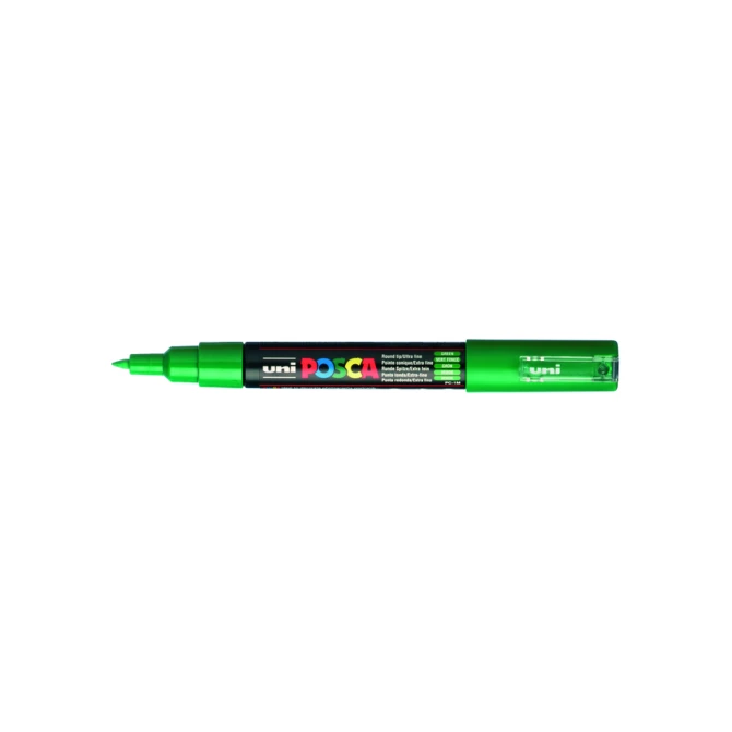 Paintmarker Uni POSCA PC1MC extra fijn donkergroen
