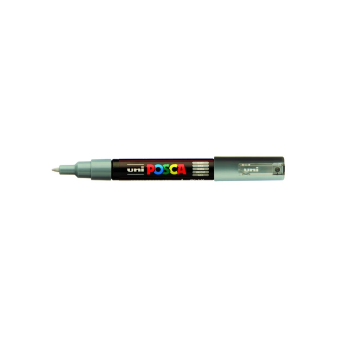 Paintmarker Uni POSCA PC1MC extra fijn grijs