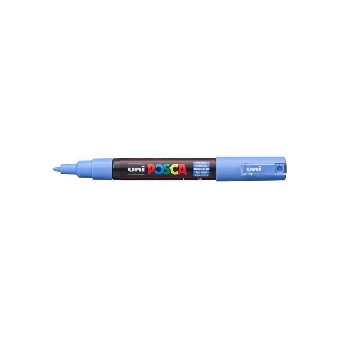 Paintmarker Uni POSCA PC1MC extra fijn hemelsblauw