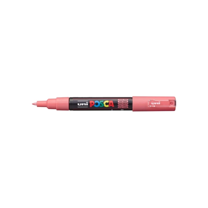 Paintmarker Uni POSCA PC1MC extra fijn koraal