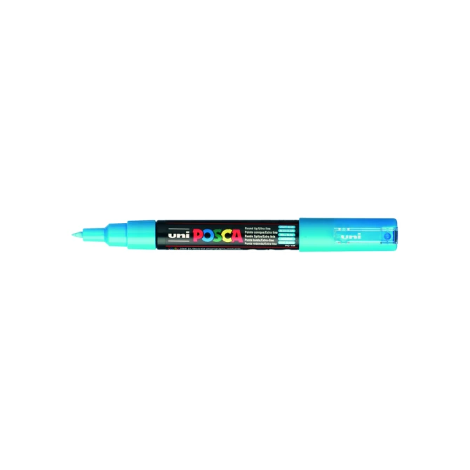 Paintmarker Uni POSCA PC1MC extra fijn lichtblauw