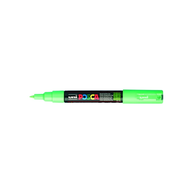 Paintmarker Uni POSCA PC1MC extra fijn lichtgroen