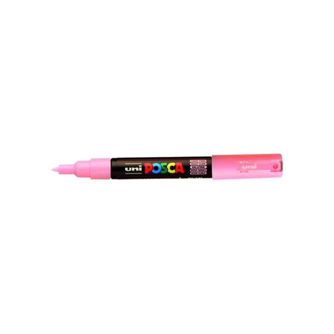 Paintmarker Uni POSCA PC1MC extra fijn lichtroze