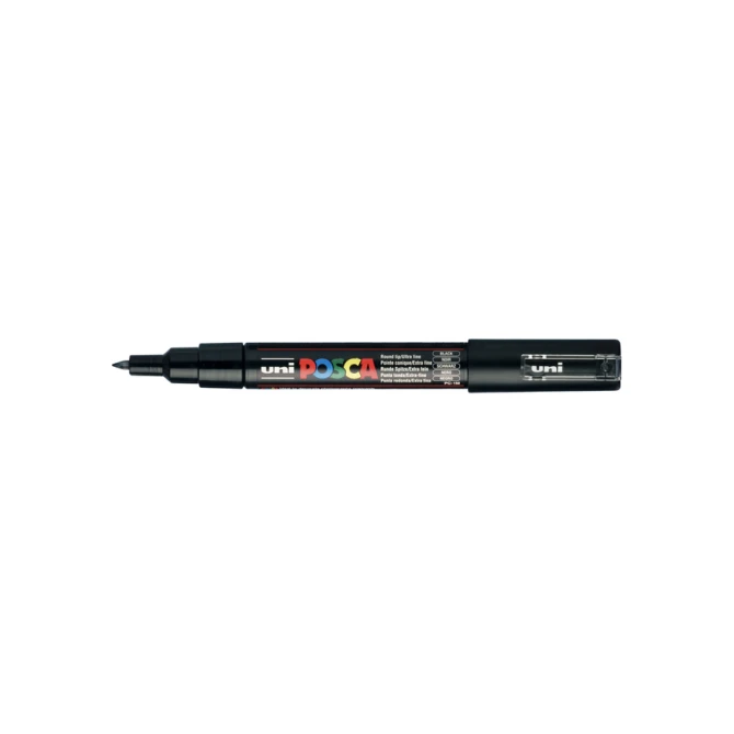 Paintmarker Uni POSCA PC1MC extra fijn zwart