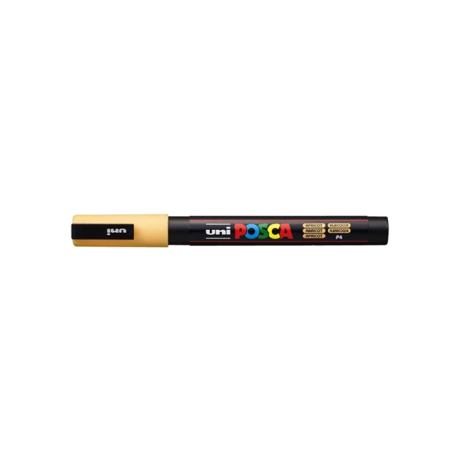 Paintmarker Uni POSCA PC3M fijn abrikoos