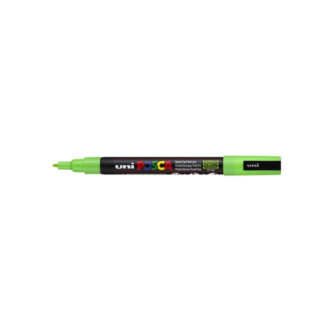 Paintmarker Uni POSCA PC3M fijn appelgroen