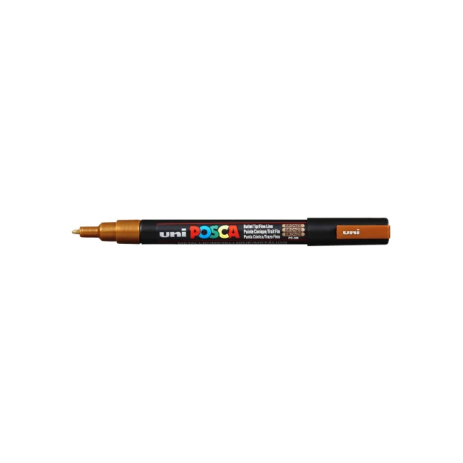 Paintmarker Uni POSCA PC3M fijn brons