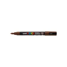 Paintmarker Uni POSCA PC3M fijn bruin