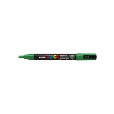Paintmarker Uni POSCA PC3M fijn donkergroen