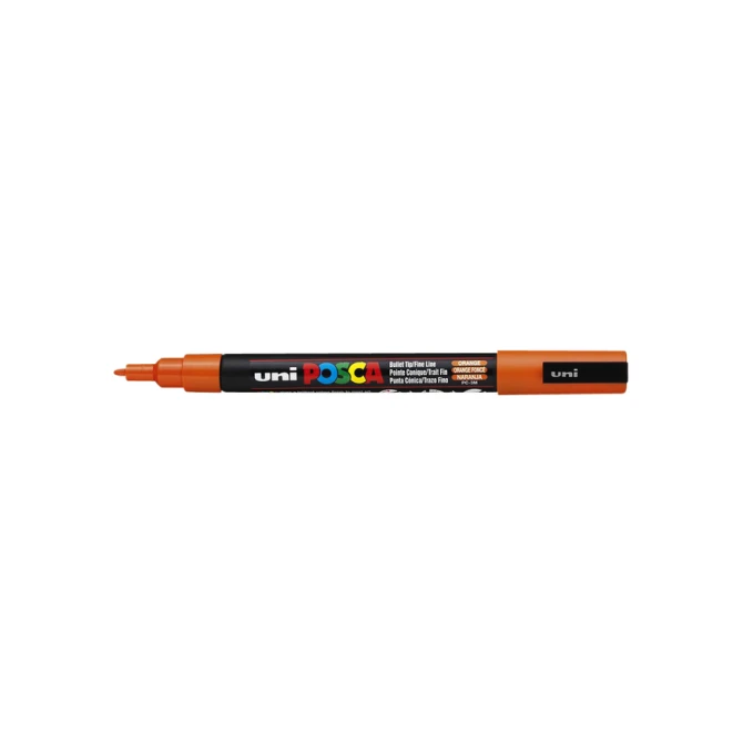 Paintmarker Uni POSCA PC3M fijn donkeroranje