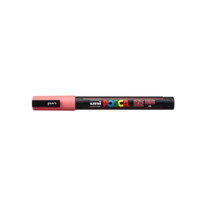Paintmarker Uni POSCA PC3M fijn koraal