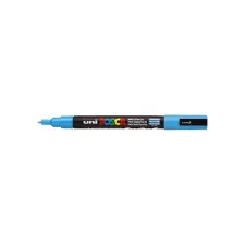 Paintmarker Uni POSCA PC3M fijn lichtblauw