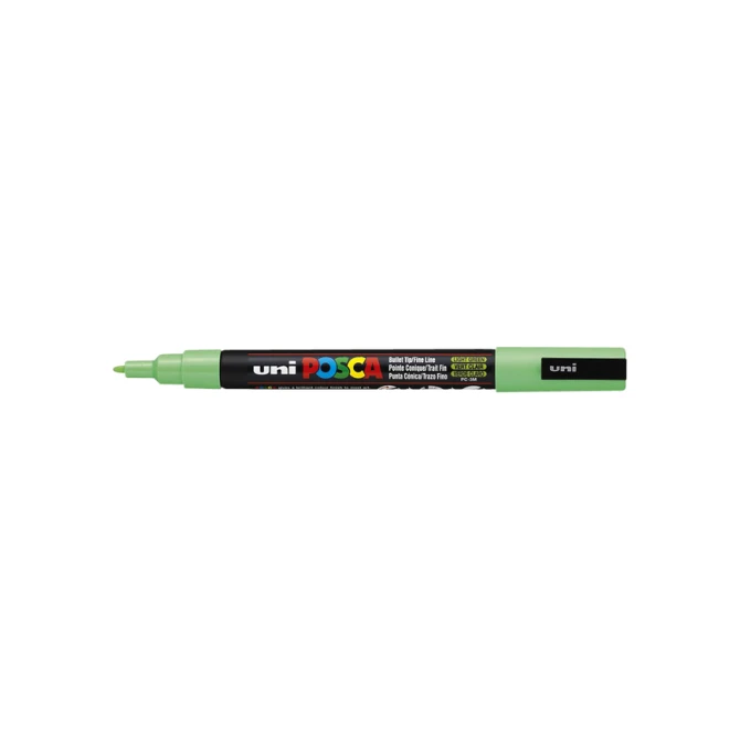Paintmarker Uni POSCA PC3M fijn lichtgroen