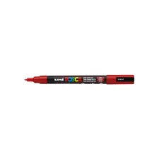 Paintmarker Uni POSCA PC3M fijn rood
