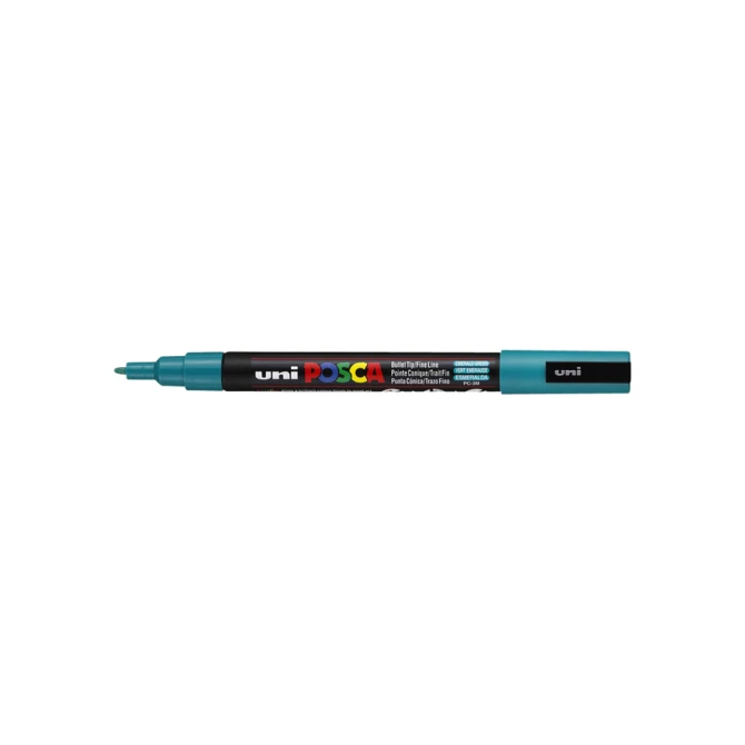 Paintmarker Uni POSCA PC3M fijn smaragdgroen