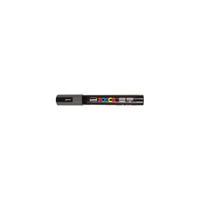 Paintmarker Uni POSCA PC5M medium diepgrijs