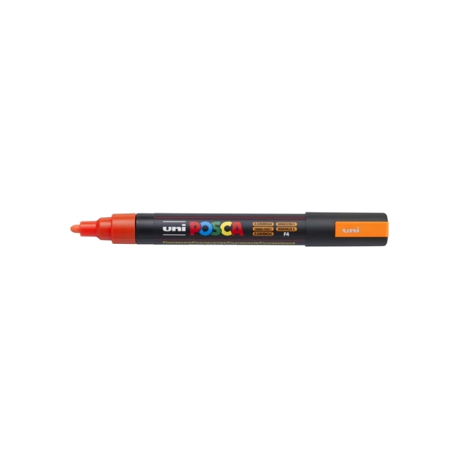 Paintmarker Uni POSCA PC5M medium fluor oranje