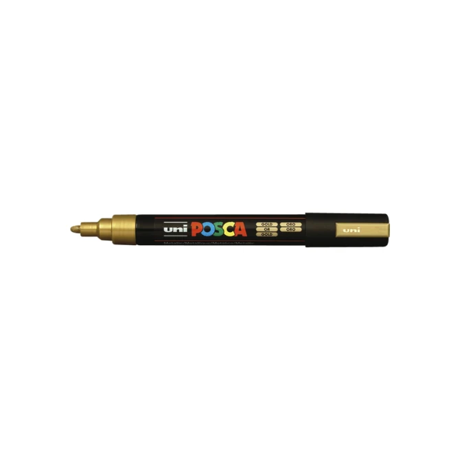 Paintmarker Uni POSCA PC5M medium goud