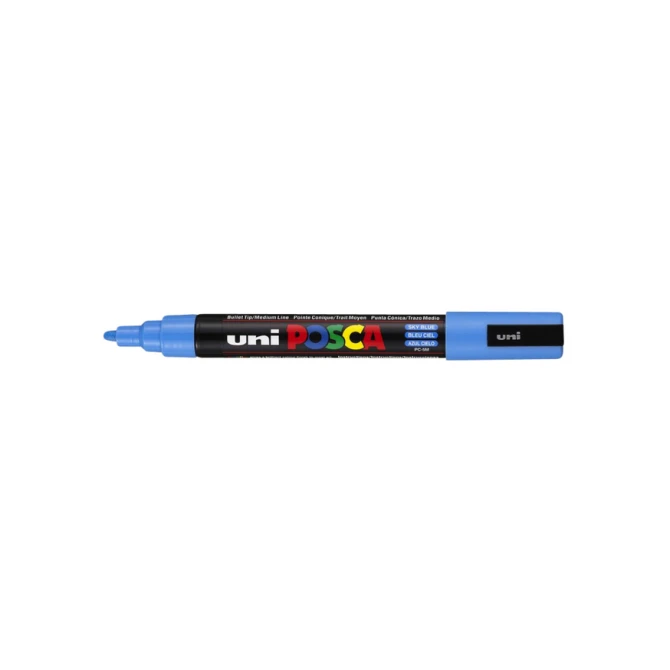 Paintmarker Uni POSCA PC5M medium hemelsblauw