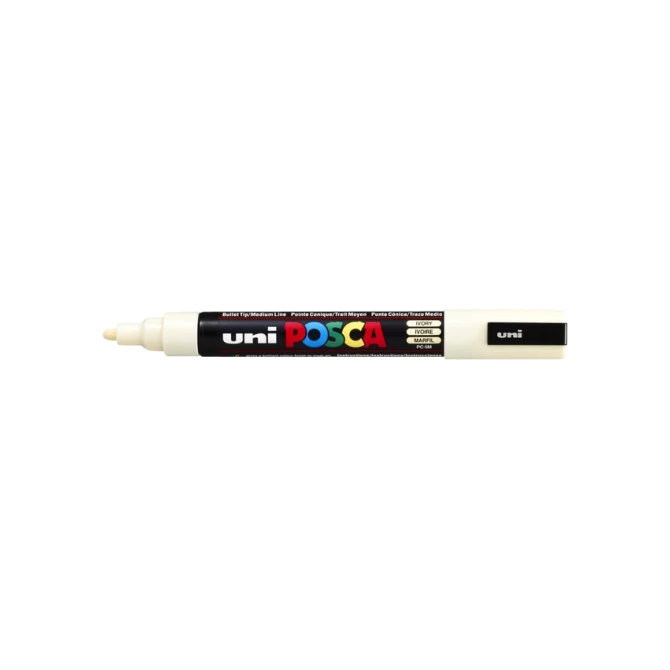 Paintmarker Uni POSCA PC5M medium ivoor