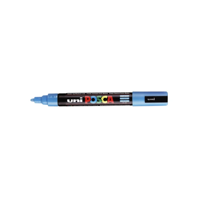 Paintmarker Uni POSCA PC5M medium lichtblauw