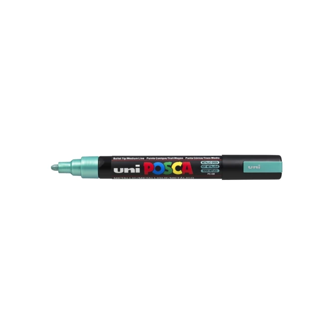 Paintmarker Uni POSCA PC5M medium metallic groen