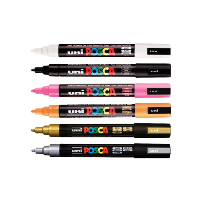 Paintmarker Uni POSCA PC5M medium roze