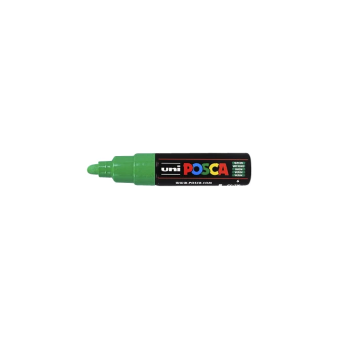 Paintmarker Uni POSCA PC7M breed donkergroen