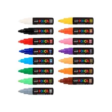 Paintmarker Uni POSCA PC7M breed lichtgroen