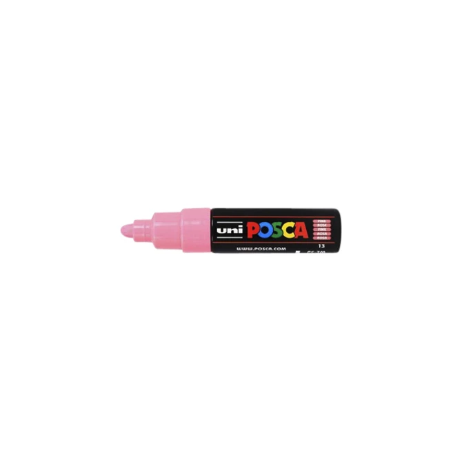 Paintmarker Uni POSCA PC7M breed roze