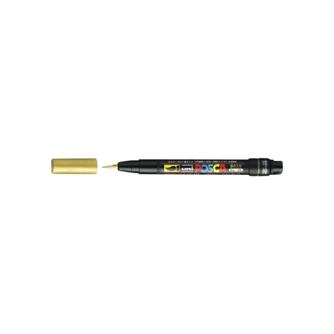 Paintmarker Uni POSCA PCF350 Brush 1-10mm goud