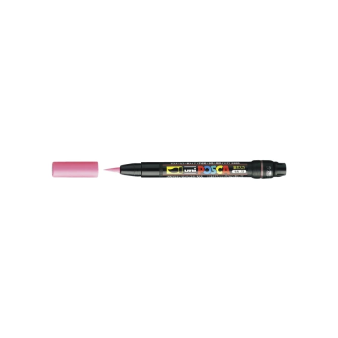 Paintmarker Uni POSCA PCF350 Brush 1-10mm rood