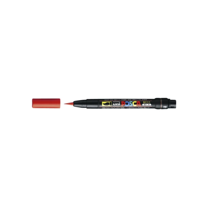 Paintmarker Uni POSCA PCF350 Brush 1-10mm roze