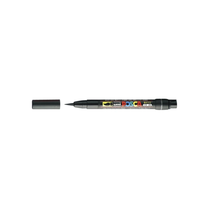 Paintmarker Uni POSCA PCF350 Brush 1-10mm zwart