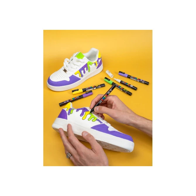 Paintmarker Uni POSCA PCM22 Mop'r wit