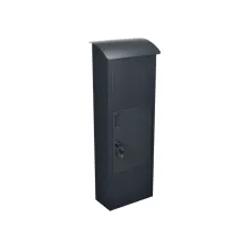 Pakketbrievenbus Helsinki 390x240x1053mm zwart