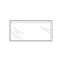 Paklijstenvelop CleverPack zelfklevend onbedrukt 230x110mm pak à 100 stuks