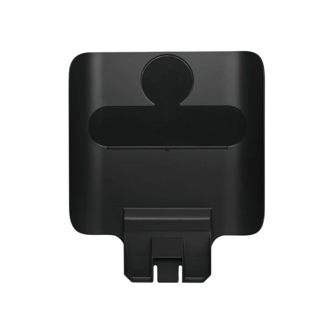 Paneel Rubbermaid Slim Jim Recyclestation voor label zwart
