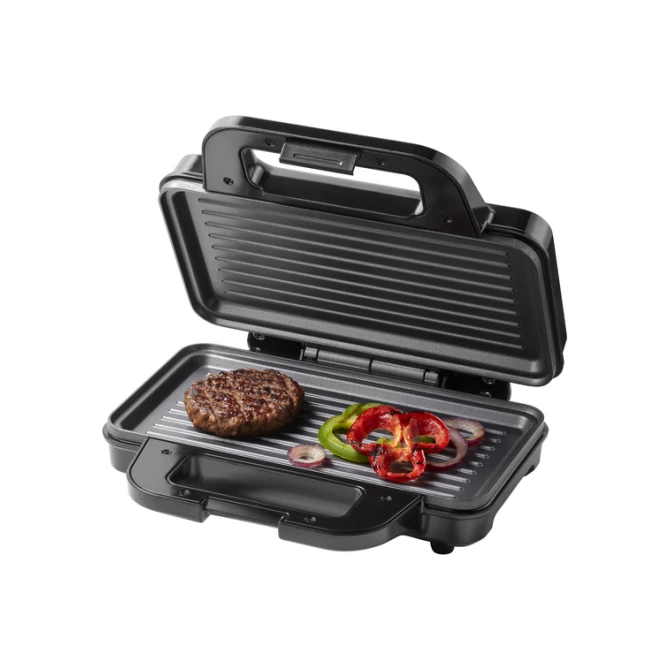 Panini grill Tomado zwart/RVS