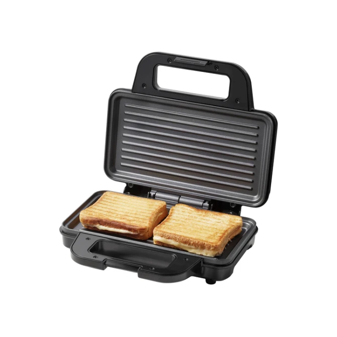 Panini grill Tomado zwart/RVS