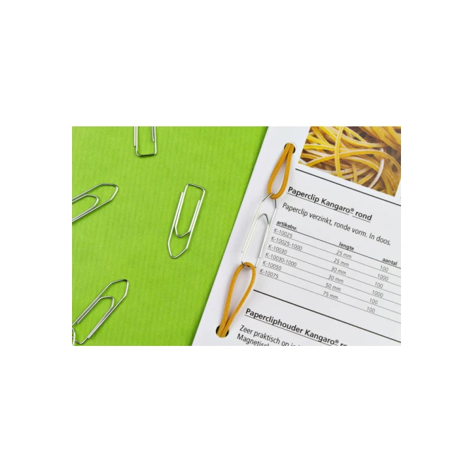 Paperclip Kangaro 32mm hoekig verzinkt doos à 100 stuks