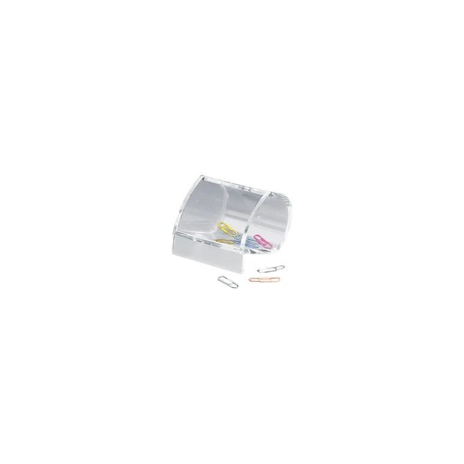 Papercliphouder MAUL 87x77x65mm acryl