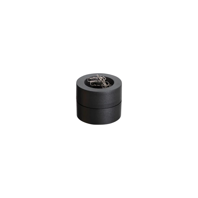 Papercliphouder MAUL Pro magnetisch Ø73mmx60mm zwart