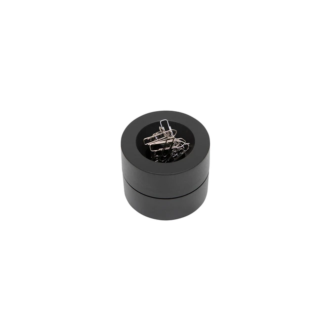 Papercliphouder MAUL Pro magnetisch Ø73mmx60mm zwart