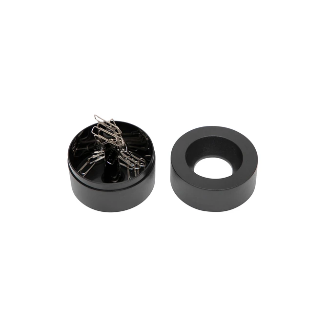Papercliphouder MAUL Pro magnetisch Ø73mmx60mm zwart